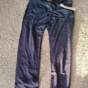 Navy Blue Sweat Pants for Women